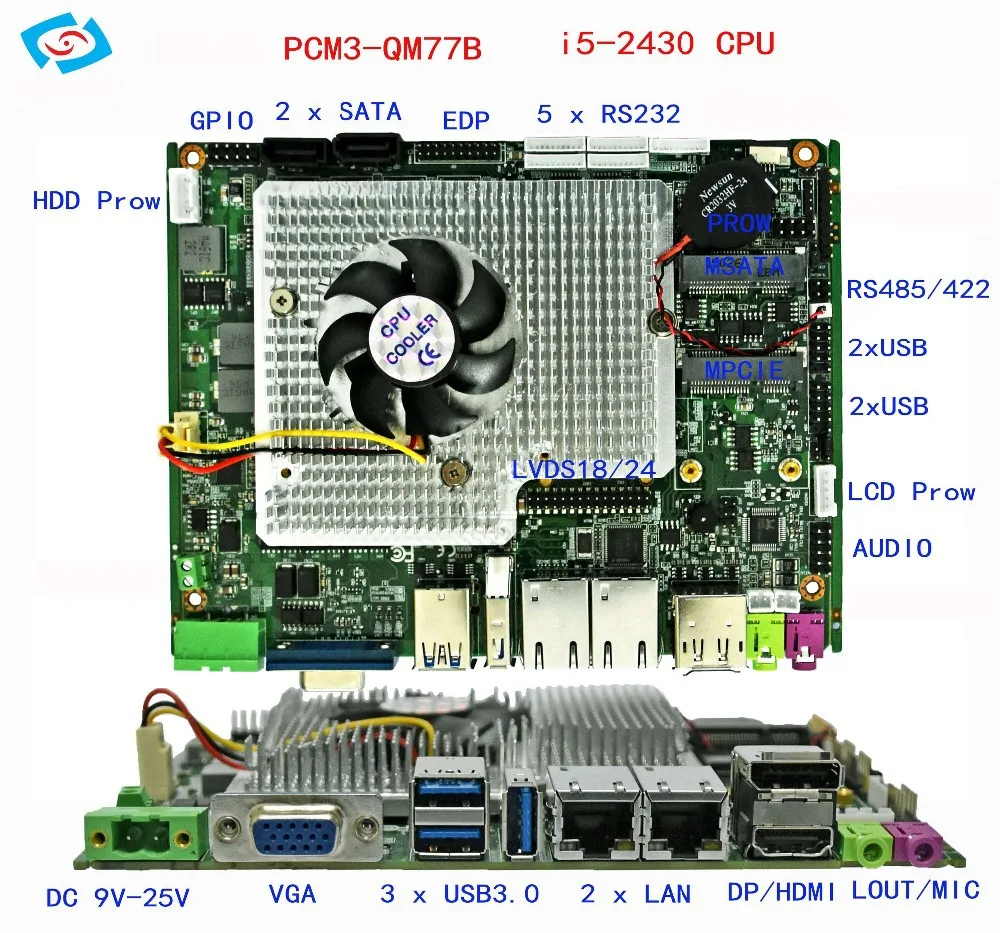 Original laptop motherboard DDR3 2G onboard the best motherboard