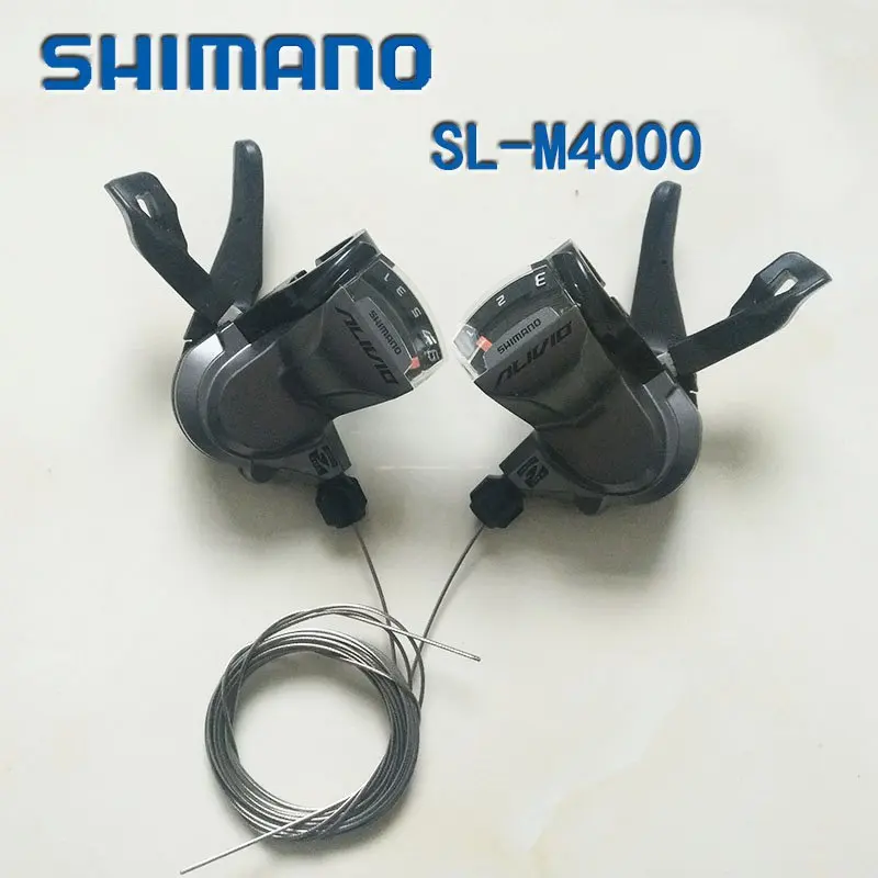Shimano Alivio m4000 SL-M4000 велосипед переключения скоростей MTB R+ L 3x9 SPD Rapidfire