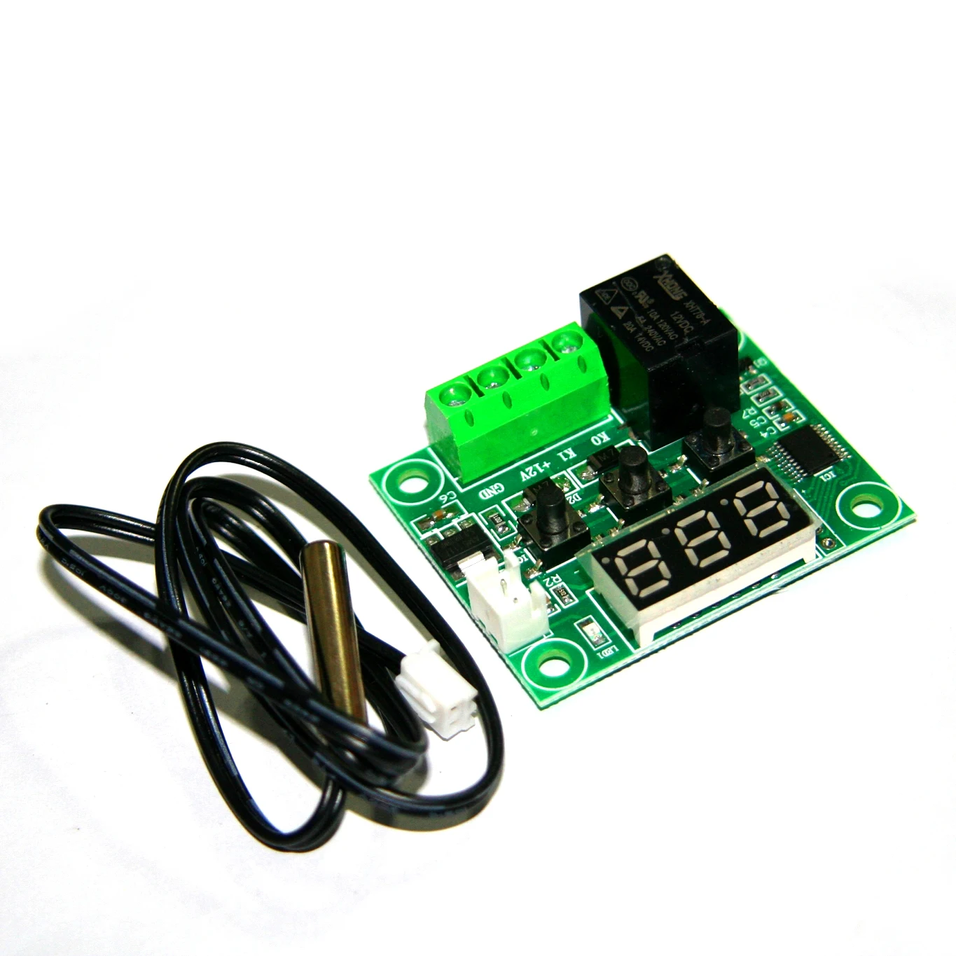 

W1209 DC 12V LED Digital Thermostat Temperature Control Thermometer Thermo Controller Switch Module + NTC Sensor
