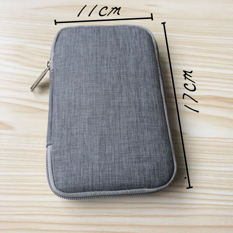 حقيبة التخزين السفر كيت حقيبة صغيرة حقيبة هاتف محمول حالة الرقمية أداة جهاز كابل يو اس بي البيانات منظم الكابلات السفر إدراج حقيبة