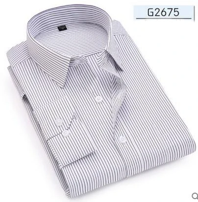 Белая мужская футболка с длинными рукавами/Дешевые приталенные рубашки для мужчин свадьбы джентльмен стиль формальный бизнес смокинг рубашки ткань - Цвет: as pictures