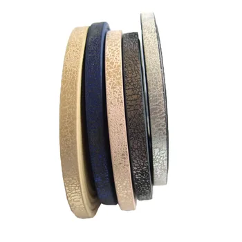 

5mm Flat Leather Cord Matte Pearlite Leather Cord Bracelet DIY Jewelry Craft Making 1meter 5*2mm Blue Beige Gray