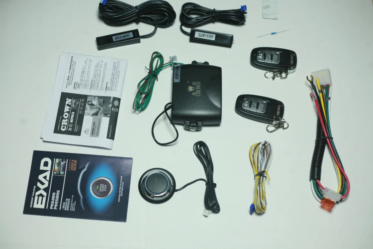  Auto SmartPhone Control Car Alarm Engine Starline Central Locking Starter Anti-Theft System Keyless