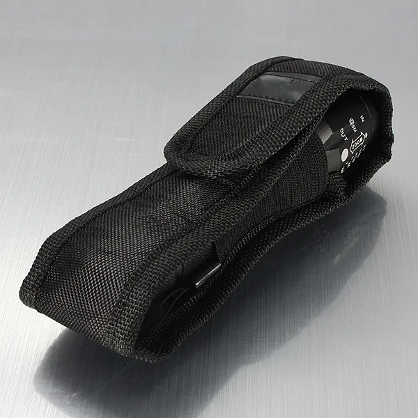 

Black Holster Cover Pouch Suit for most LED Flashight Torch 150mm x 30mm