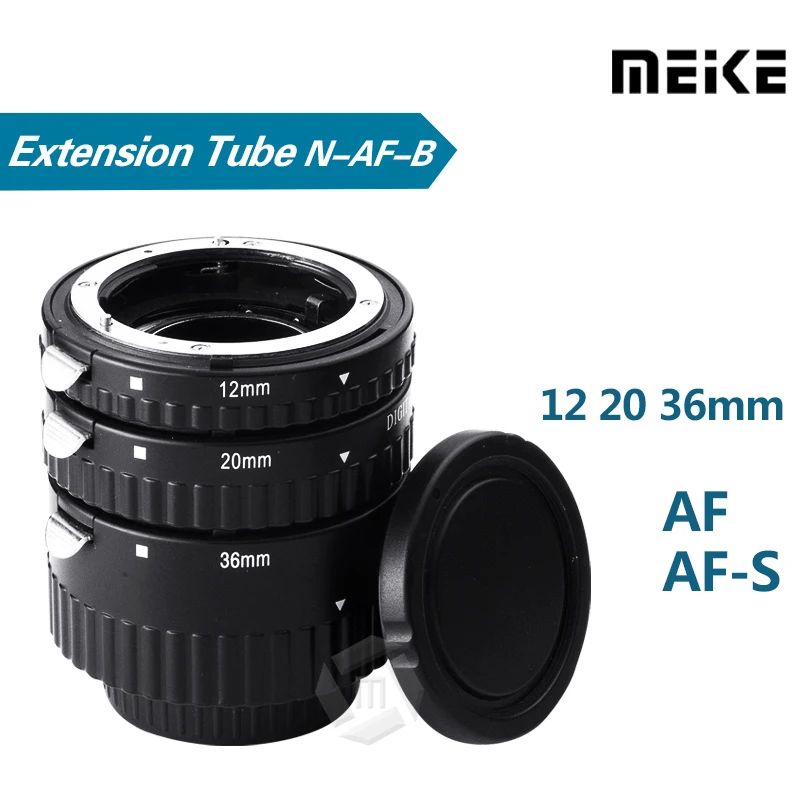 Макрокольца Meike N-AF1-B с автофокусом для длинной выдержки для Nikon D7100 D7000 D5100 D5300 D3100 D800 D600 D300s D300 D90 D80 Макрокольца Meike N-AF1-B с автофокусом для длинной выдержки для Nikon D7100 D7000 D5100 D5300 D3100 D800 D600 D300s D300 D90 D80