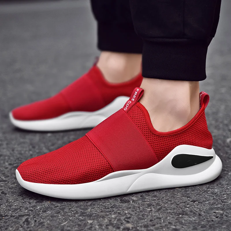 

RUIFF 2019 summer men shoes Pure color running shoes sneakers men mens athletic shoes