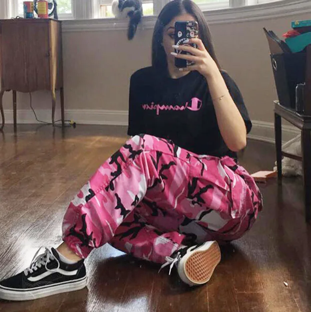 Billig Camo Jeans Cargo Hosen Casual Armee Hosen Soldaten Military Hohe Taille Camouflage BDU Plus Größe Motorrad ouc093