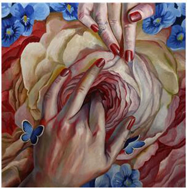 

5D DIY Diamond Painting Coitus Decorative Painting Rhinestone Mosaic Cross Stitch Diamond pattern Diamond embroidery Flower