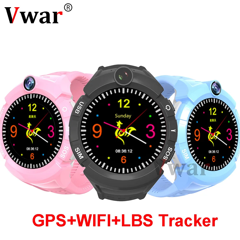 Vm50 Q360 Smart Baby GPS Watch with Camera Child smartwatch SOS Anti-Lost Monitor Tracker Watches Phone for kids PK Q528 Q750