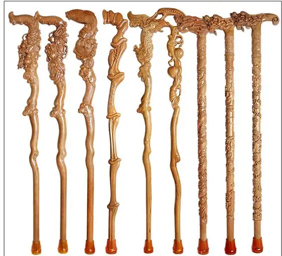 

Old mahogany wood stick stick TZ Zhai stick old wooden crutch crutches leading the elderly