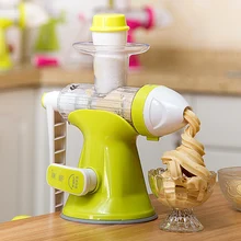 Пищевой Многофункциональный ручной соковыжималка самодельный лед машина для приготовления крема портативная Мини Портативная Мороженица машина