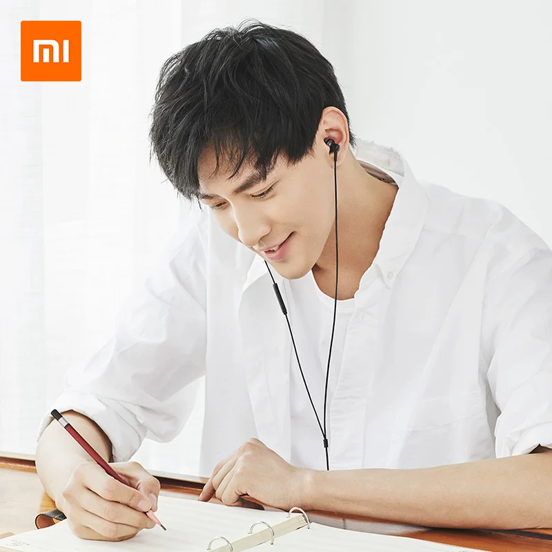 Новые оригинальные наушники Xiaomi mijia Hybrid 2 Circle Iron HD с двойным тройным драйвером