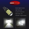 WLJH-bombilla Led Canbus para coche, marcador de señal de marcha atrás, luz de freno superior, antiniebla, blanco, 6500K, 1000lm, T15, W16W, 2 uds. ► Foto 2/6