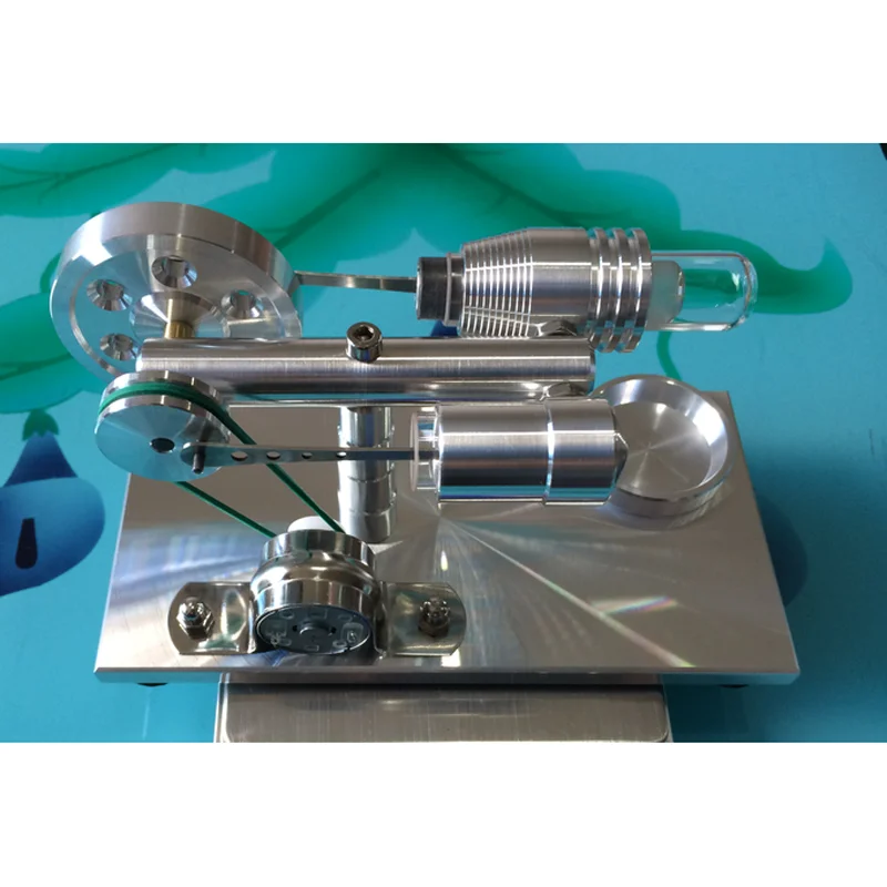

Cool !Miniature Stirling engine 'Little and BIG Tiger' Stirling engine engine generator model hobby Educational Toy Kits