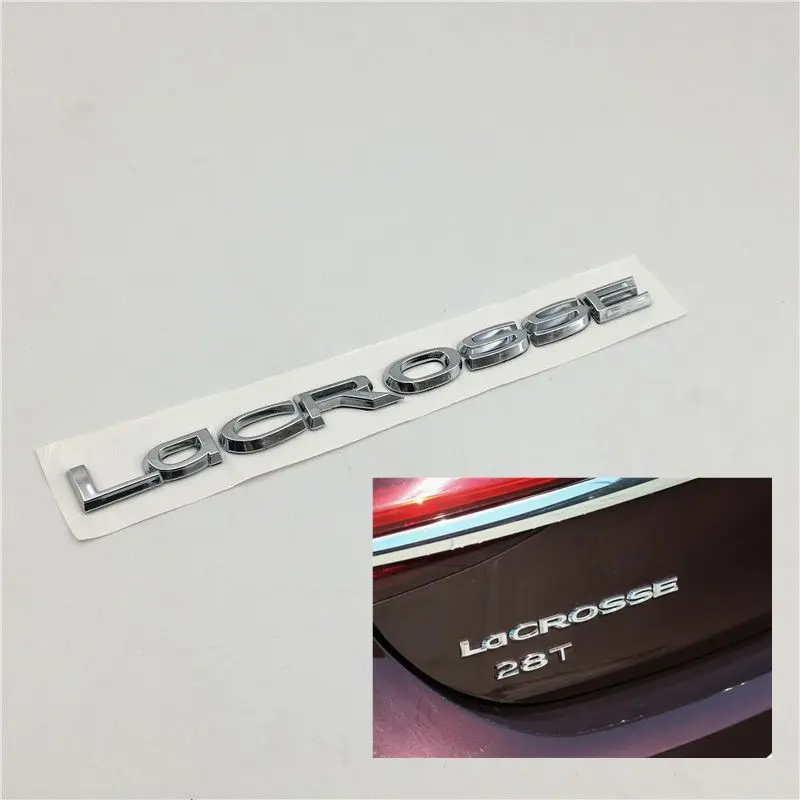 

Car Accessories For Buick Lacrosse Emblem Rear Trunk Tailgate Logo Nameplate Stickers