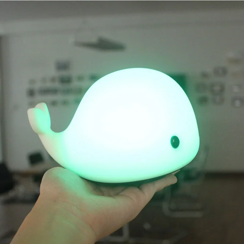 light up whale toy