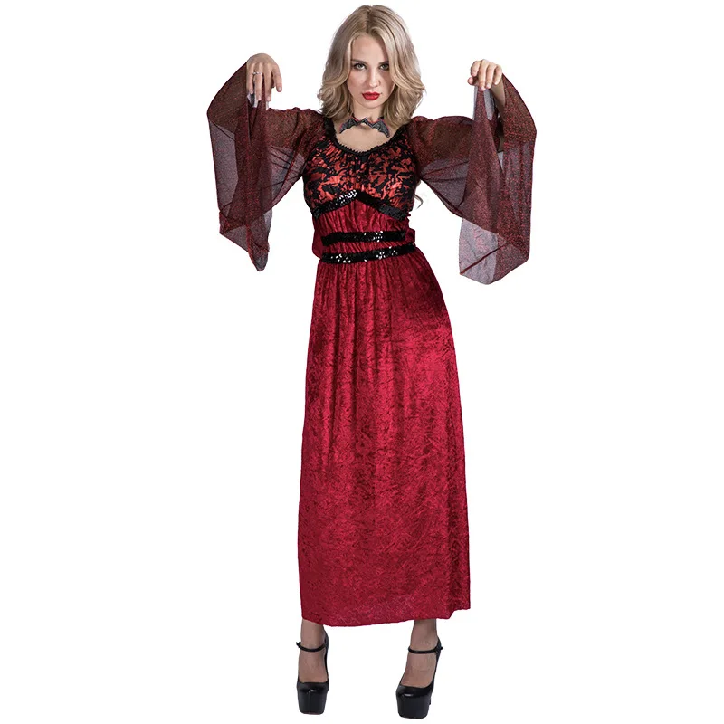 

Adult Countess Vampiretta Vampire Woman Halloween Costume