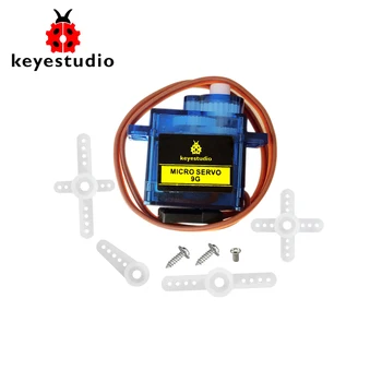 

1pcs keyestudio 9G MINI SG90 90 degrees Servo Motor Blue with PH2.54 Connector For Arduino Robot Car