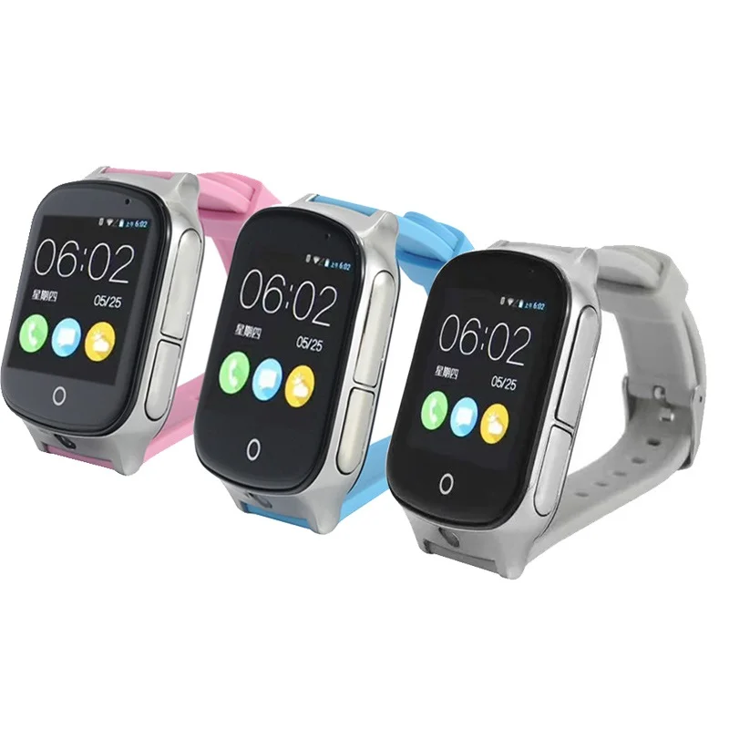 Мода Смарт часы детские наручные A19 3G Wi-Fi gps трекер Smartwatch Детские с Камера для IOS