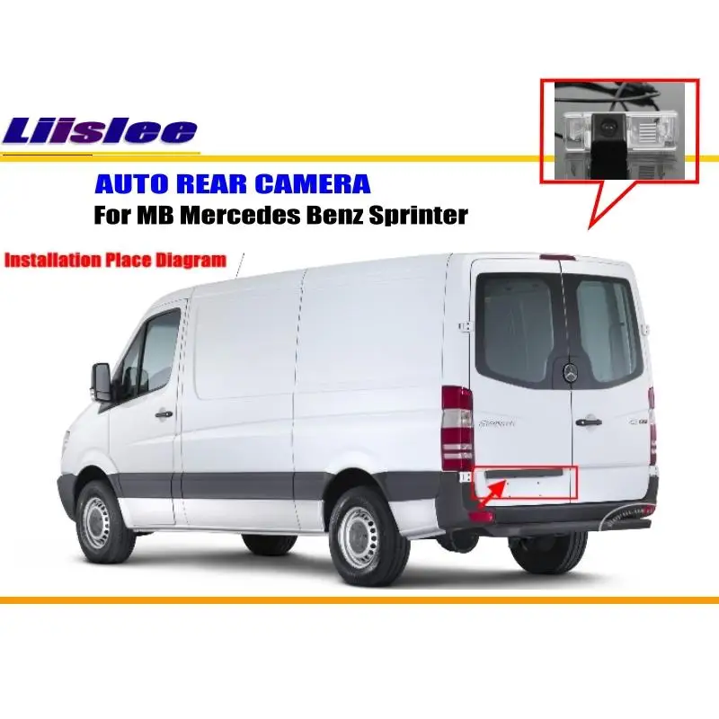 

Liislee Car Rear View Camera For Mercedes Benz Sprinter / Reverse Camera / HD CCD RCA NTST PAL / License Plate Lamp OEM