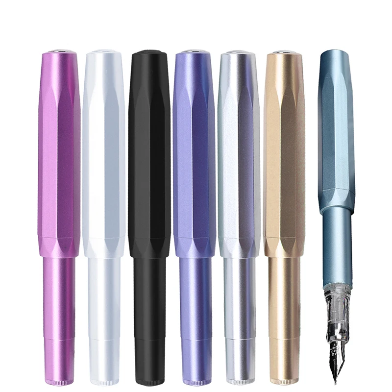 

Cute Pocket Fountain Pen 0.38mm 0.5mm Plastic Short Pens Student Calligraphy Practice Ink Pens School Supplies Stationery