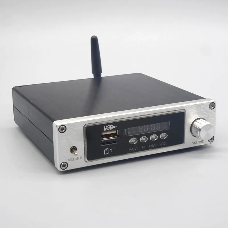 

WS200 Lossless music player Bluetooth amplifier Output power 200w TPA3116D2 Digital audio Power amplifier