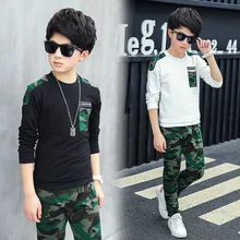 Boy Tracksuit Clothes set Kids Spring&Autumn Cotton School Uniform Sport camouflage Suit Boys Clothing Sets Boy Tracksuit Clothes set Kids Spring&Autumn Cotton School Uniform Sport camouflage Suit Boys Clothing Sets