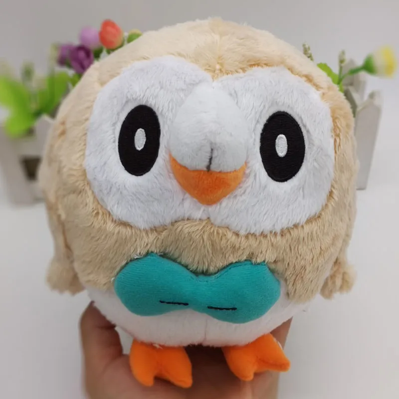 20cm Pokemon Rowlet Stuffed Plush Toy Doll NEW Christmas Kids Gift Anime