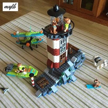 

mylb New 437pcs Haunted Lighthouse Scooby Doo Model Bricks Blocks 3D Kids Toy Gifts Compatible with DIY