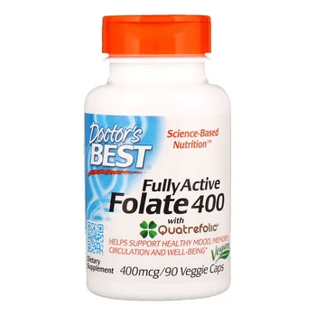 

Free shipping fully active folate 400 mcg 90 pcs