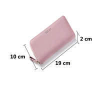 Carteira Wallet Women Ladies PU Leather Clutch Long Wallets ID Card Phone Holder Slim Purse Large Capacity Hot Selling