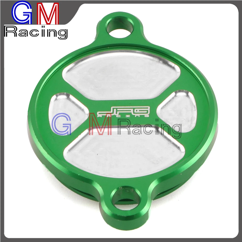 

CNC Aluminum Oil Filter cap Cover For KAWASAKI KX450F KXF450 KX 450F 2016 2017 Dirt Bike Motorcycle