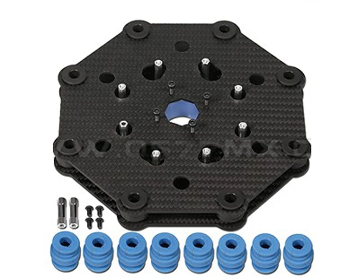 

F05232 Tarot TL100A17 Gimbal Shock Absorber Assembly Kit for 3-axle Camera PTZ Mount DIY RC Quadcopter Drone MultiRotor FPV FS