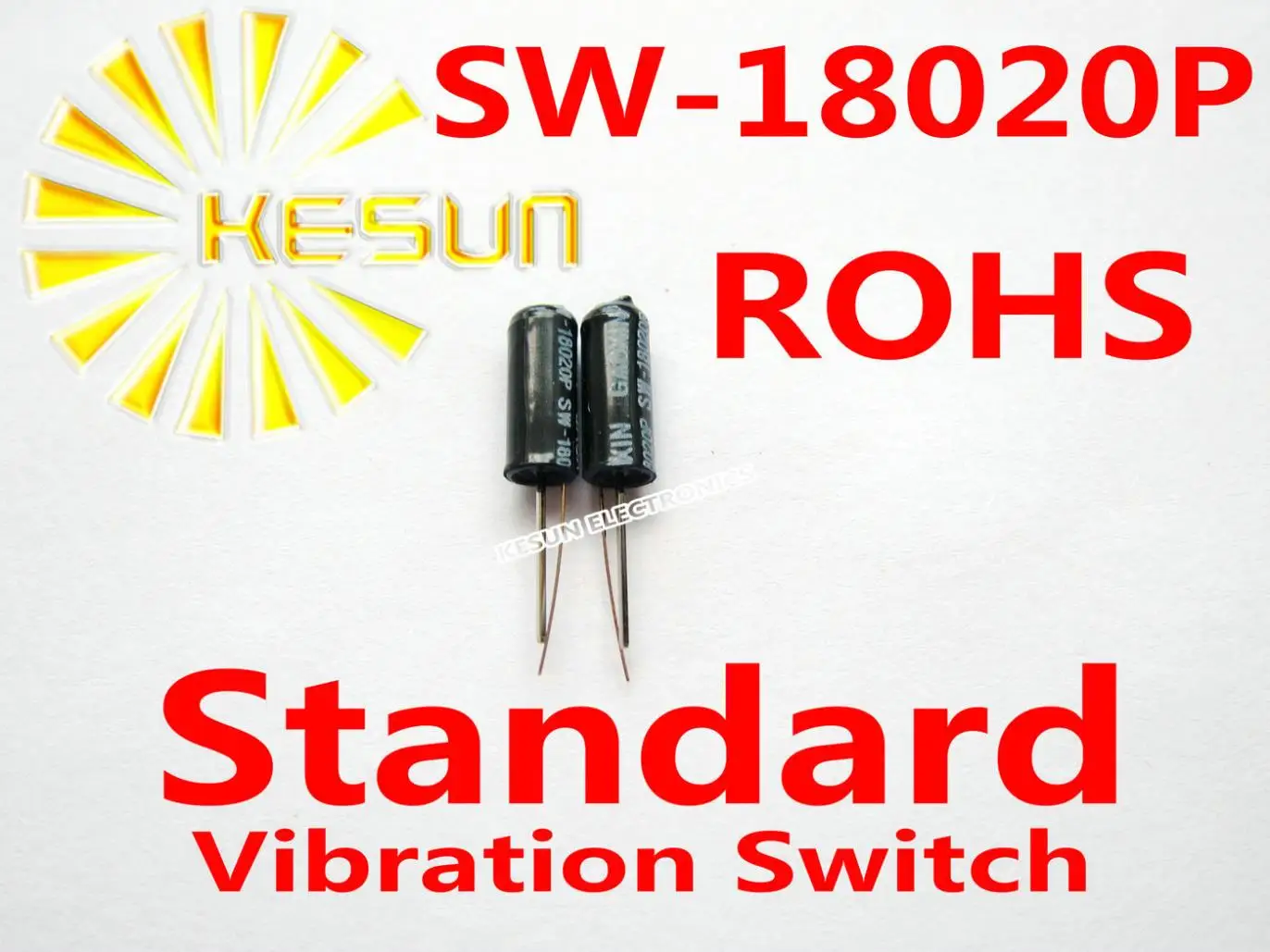 

FREE SHIPPING 100PCS/LOT SW-18020P Sealed Vibration switch / shaking switch / vibration sensor