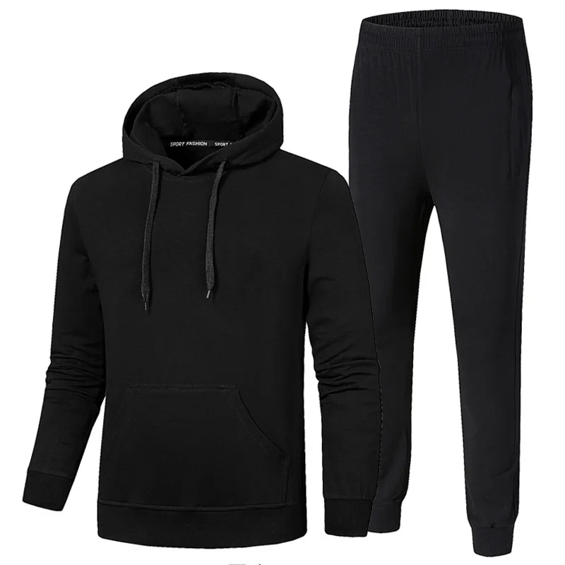 Мужские уличные спортивные костюмы для бега Pollover Style Спортивная одежда мужчин