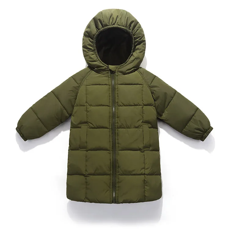 Зимнее пальто для маленьких девочек Детская куртка с капюшоном и цветочным рисунком зимнее Детское пальто с длинными рукавами, верхняя