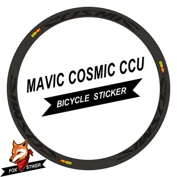 

700C 38/40/50mmRim Wheel Sticker Cycle Reflective Road Bike Wheels Decal for MAVIC COSMICCU