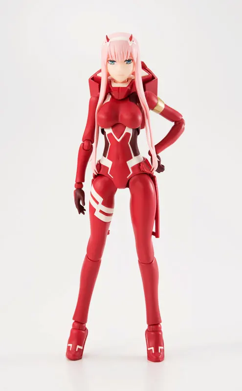 100% Оригинальный Bandai духи Tamashii Наций S. H. Figuarts СВЧ фигурку-ноль два из "Дарлинг в FRANXX"