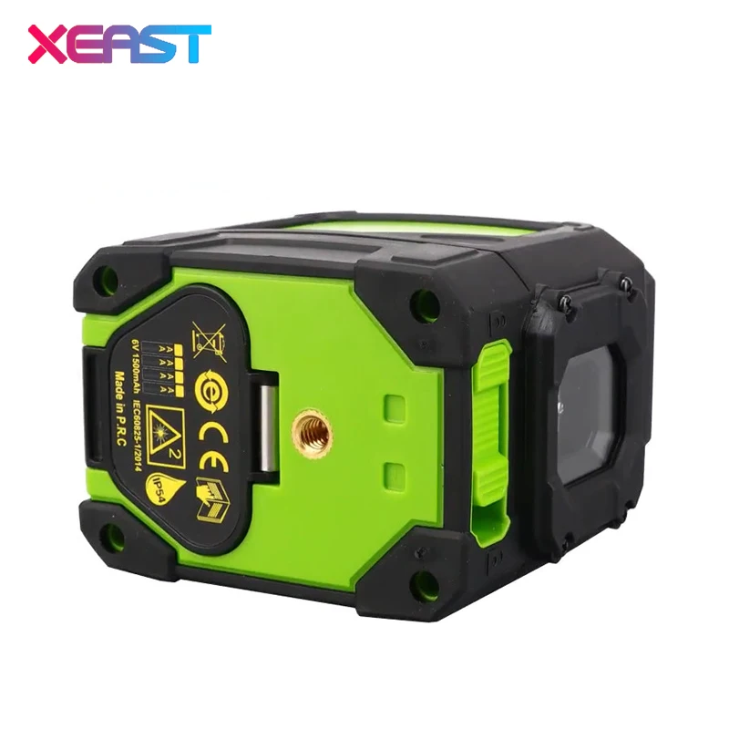 XEAST XE-901 5 линий 3D зеленый Лазерные уровни наливные 360 по горизонтали, вертикальный крест супер мощный зеленый лазерный луч линия