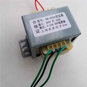 

0-24V-48V 1A Transformer 50VA 380V input EI66 Transformer Pulse bag filter non-contact controller switch transformer