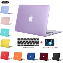 MOSISO Crystal/Matte Laptop Case For Apple Macbook Air 13 A1932 2018 Laptop Case Cover for Mac Air 13 inch Model A1466 A1369