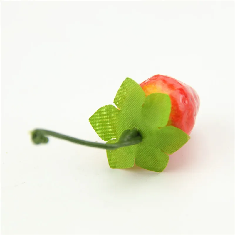 Artificial Fruits and Vegetables 10pcs/lot 3cm Mini Artificial Fruit Foam Strawberry For Home Wedding Party Garden Decoration artificial fruits and vegetables
