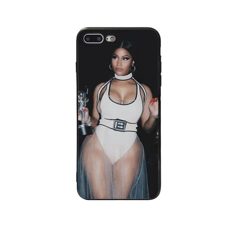 MaiYaCa рэп певец Ники Minaj ТПУ силиконовый чехол для iphone X XS XR XS Max 8 8plus 7plus 6s plus 6 6plus