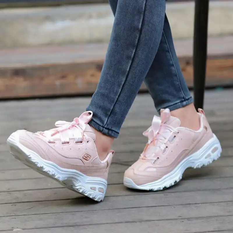 skechers d'lites 2 mujer rosas