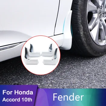 

4pcs/set For Honda Accord 10th 2018 2019 Car Styling Front Rear Plastic Splash Guards Mud Flap Mudguards Fender Cover Accessori