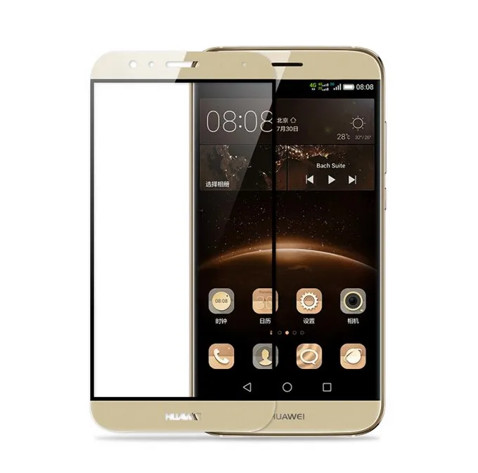 3D Tempered Glass For Huawei G8 GX8 Full Screen Cover Explosion-proof Protector Film G7 plus D199 | Мобильные телефоны и