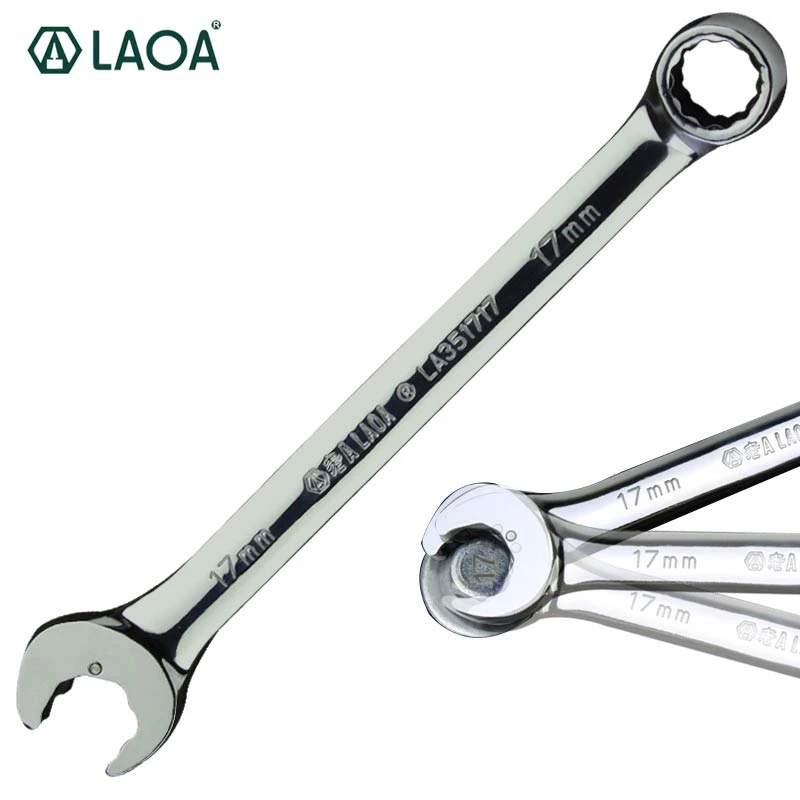 Professional Hand Repair Tool 8MM Ratchet Wrench for Car Maintenance Ratchet Combination Wrench Appliances 