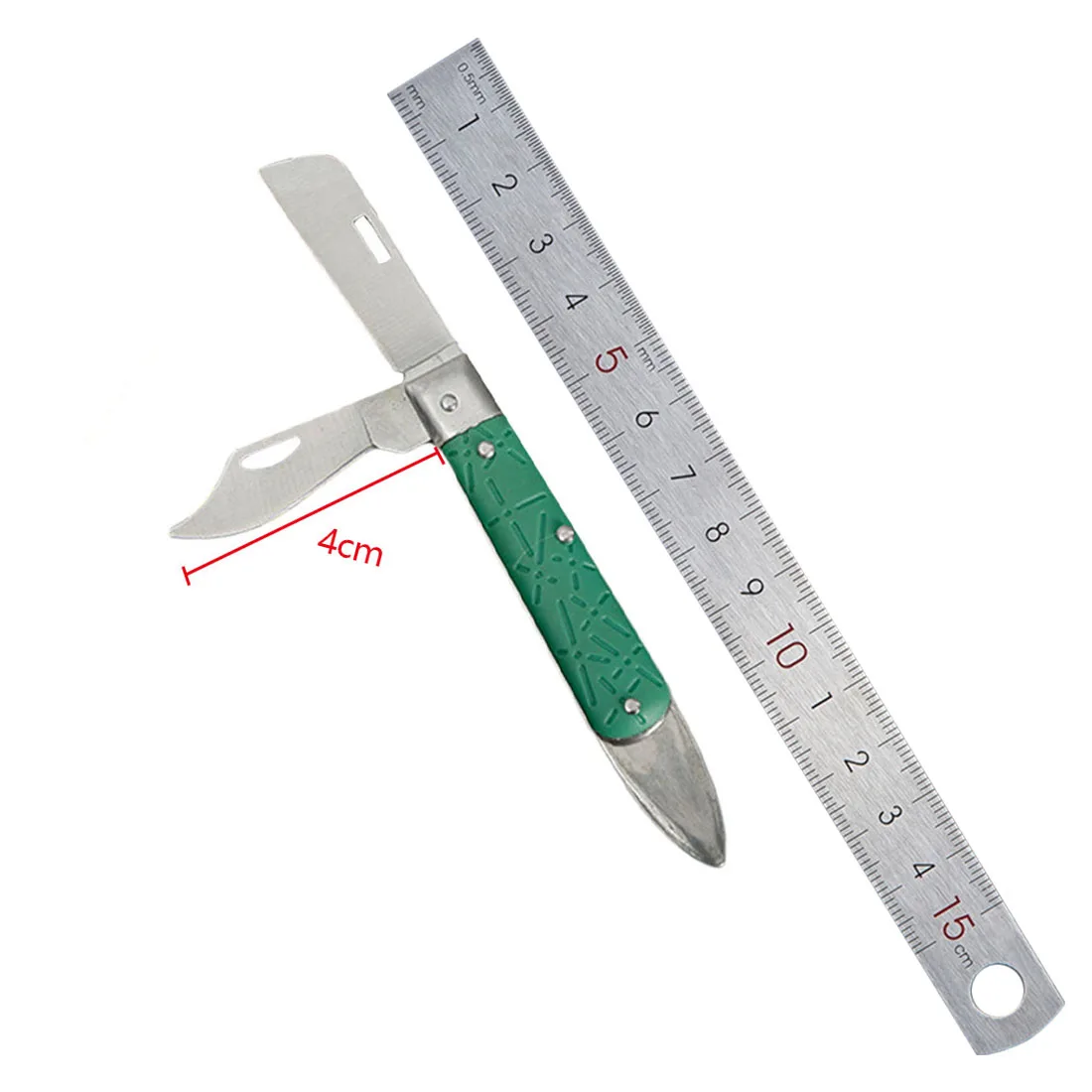3 лезвия сад складной прививки Ножи Обрезка рассады режущий инструмент