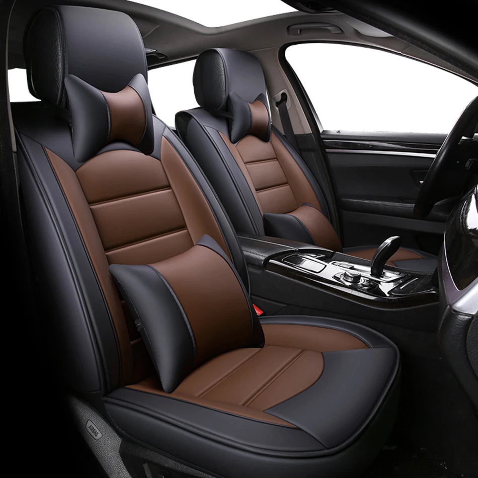 Высокое качество кожаные чехлы для сидений автомобиля Volvo S40 S60 S70 S80 S90 V40 V50 V60 V90 XC60 XC70 XC90 Four seasons подушки автомобиля стиль