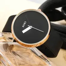 SOKI Relogio Feminino Retro Style Black Dial Leather Quartz Analog Women Watch Casual Ladies Watches Quartz Wristwatch New SOKI Relogio Feminino Retro Style Black Dial Leather Quartz Analog Women Watch Casual Ladies Watches Quartz Wristwatch New